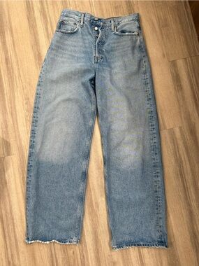 Agolde low slung baggy jeans